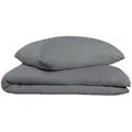 Produktbild: Oh Cosy Bettwäscheset, Dunkelgrau, Textil, 135x200 cm, Schlaftextilien, Bettwäsche, Bettwäsche