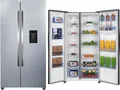 Produktbild: PKM Side by Side Kühlschrank Silber NoFrost Wasserspender 439 L silber
