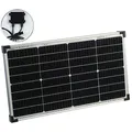 Produktbild: revolt Solarmodul: Mobiles Solarpanel mit monokristallinen Zellen, 60 W, silber