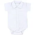 Produktbild: TupTam Langarmbody TupTam Baby Jungen Langarm Kurzarm Body mit Kragen weiß 68