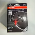 Produktbild: OSRAM LED Fahrradleuchten SET USB Cold White 6300K 100lm 3.7V 50 Lux IP44 RACE50