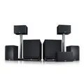 Produktbild: Teufel System 6 THX 5.2 Heimkino Set mit THX-Select Lizenz, Kino-Atmosphäre, Filmton und Musikwiedergabe auf THX-Niveau, 2 Mächtiger Subwoofer(kabellos optional) - schwarz