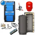 Produktbild: Paket Atmos Holzvergaser DC30GSE Holzkessel Pufferspeicher 2x 1000 L Laddomat