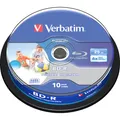 Produktbild: Verbatim BD-R 25 GB bedruckbar 10er Spindel (43804)