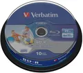 Produktbild: Verbatim Blu-ray Rohlinge 43804 | BD-R 25GB 6x | Inkjet Printable | Spindel 10er-Pack | weiß