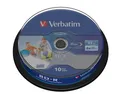 Produktbild: Verbatim Blu-ray-Rohling Blu-Ray BD-R SL Datalife HTL 25GB Spindel bedruckbar