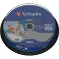 Produktbild: Verbatim 43804 Blu-ray BD-R Rohling 25 GB 10 St. Spindel Bedruckbar