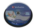 Produktbild: VERBATIM Blu-Ray BD-R SL Datalife HTL 25GB 6x 10er Spindel bedruckbar