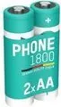 Produktbild: ANSMANN Telefon Akku AA, 2 Stück, 1600 mAh 1,2V NiMh