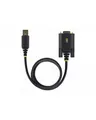 Produktbild: StarTech.com 2m USB auf Seriell Adapter COM-Retention FTDI USB-A zu DB9 Kabel RS232 Wechselbare Schrauben/Muttern Digital/Daten 2 m (1P6FFC-USB-SERIAL)