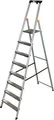 Produktbild: KRAUSE Stufenstehleiter Safety, 8 Stufen 124006
