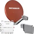 Produktbild: Kathrein CAS 90 ro Sat-Antenne multifeedfähig rotbraun - 8 Teilnehmer
