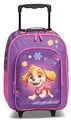 Produktbild: Fabrizio Paw Patrol Chase Marshall Skye Kinder Trolley Kinderkoffer Weichgepäck Polyester 32 x 42 x 16/21 cm Vol. 17 l (Lila Skye)