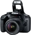 Produktbild: Canon EOS 4000D Kit 18-55mm III Digitale Spiegelreflexkamera EF-S 18-55mm IS II 18 Megapixel Schwarz Optischer Sucher, mit