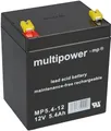 Produktbild: Blei Akku Multipower MP5.4-12 für Rasenmäher Sabo 43 52 54 Vario E Toro Briggs Stratton Sabo