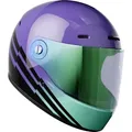 Produktbild: John Doe JD/ONE Spectral, Integralhelm - Lila/Türkis/Schwarz - XL