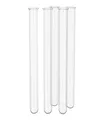 Produktbild: VBS Reagenzgläser 5er-Pack 16x160mm aus Klarglas Dekoration Vase Gesteck Geschenk