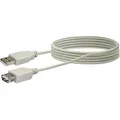 Produktbild: Schwaiger USB 2.0 Verlängerungskabel CK1502 531 grau, 2m, 1x USB 2.0 A Stecker
