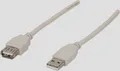Produktbild: Schwaiger CK 1502 USB Verlängerungskabel, A-Stecker/B-Buchse, Grau, 2m
