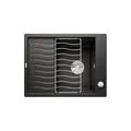 Produktbild: BLANCO ELON 45 S | Granitspüle aus SILGRANIT schwarz | Einbauart: Einbau von Oben | reversibel | für 45 cm breite Unterschränke | Großes Becken | Reinigungsfreundliche Öberfläche | [65x50x20,2 cm]
