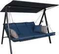 Produktbild: Angerer Hollywoodschaukel Lounge Smart Denim - Gartenschaukel mit Bettfunktion