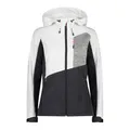 Produktbild: CMP Woman Jacket FIX Hood titanio mel-bianco (40UP) 46