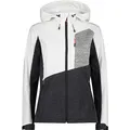 Produktbild: CMP Damen Hoodie Jacke, titanio Mel-Bianco, 46