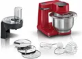Produktbild: Küchenmaschine Bosch MUMS2ER01, 700 W, rot, 220–240 V, 50–60 Hz