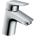 Produktbild: Hansgrohe - Logis - Waschtisch Einhebelmischer 70, Mit Ablaufgarnitur Push-open, Verchromt 71077000
