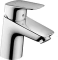 Produktbild: Hansgrohe Logis 70 Waschtischarmatur Chrom Push-Open ComfortZone 70 mm