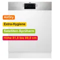 Produktbild: AEG Geschirrspüler Einbau Teilintegriert 60cm Spülmaschine 13Gedecke AirDry
