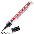 Produktbild: edding 3000 Permanentmarker - schwarz - 1 Stift - Rund-Spitze 1,5-3 mm - schnell trocknender Permanent Marker - wasserfest, wischfest - für Karton, Kunststoff, Holz, Metall - Universalmarker