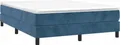 Produktbild: Maison Exclusive Boxspringbettgestell Dunkelblau 140x190 cm Samt
