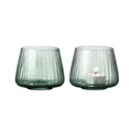 Produktbild: Bitz Kusintha - Glas green Teelichthalter Set 2-tlg. Kusintha - Glas green 25591