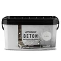 Produktbild: Dekorputz Betonoptik für Innenräume Grau 14kg – Glatter Sichtbeton Effekt