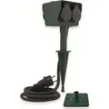 Produktbild: REV Garten-Erdspiess mit 4-Fach Steckdose 1,5 m (4 x, CEE 7/3, 1.40 m) (0595009555)