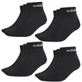 Produktbild: adidas NC Ankle Sneaker/Quarter Socken Unisex Kurzsocke Knöchellang 12 Paar, Farbe:Black, Socken & Strümpfe:43-45