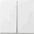 Produktbild: Gira System 55 zweiteilige Wippe, Schalter/Taster, reinweiß, glänzend, 029503