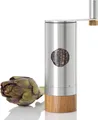 Produktbild: AdHoc MP54 Salzmühle oder Pfeffermühle mit Getriebeunterstützung PowerMill, Edelstahl | Akazienholz