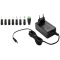 Produktbild: Poppstar Universal AC DC Netzteil, Steckernetzteil 12V 3A (3000mA, 5,5/2,5mm) Strom-Adapter mit 8er Hohlstecker Set, 150cm