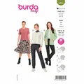 Produktbild: Burda 6053 Strickjacken Jacke Misses Nähmuster Größe 8 - 22 Skill: Super Einfach
