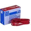 Produktbild: Alco 749 Gummiband Länge 100mm, Breite 5mm, rot 50g