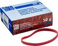 Produktbild: Alco Gummibänder, rot, 100 x 5 mm, 50 g 187473