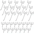 Produktbild: Lzijun 30 Stück Lochwand Haken, Lochblech Werkzeugwand, Pegboard für Werkzeughalter Wand, Garage, Regal, Werkstatt - 10cm/5cm
