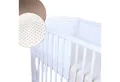 Produktbild: BabyLux Bettumrandung BabyLux Nestchen AIR Babybett Bettumrandung Umrandung Atmungsaktiv, Weiß_1x210cm