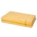 Produktbild: Möve for frottana - 2 teiliges Frottier-Set - Pearl (2 X Saunatuch im Set) - 500 g/m2 - Baumwolle - Walkfrottee - saugstark - weich und flauschig - Maize