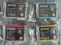 Produktbild: Original EPSON T1301 Black T1302 Cyan T1303 Magenta T1304 Yellow.  XL