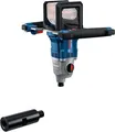 Produktbild: Bosch Akku-Rührwerk GRW 18V-160 06011C3000 | 18V | M14 | 2-Gang | bürstenlos | 405x238x370mm | blau-schwarz