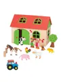 Produktbild: Goki Wooden Farmhouse 13pcs.