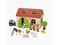Produktbild: goki Spiel-Gebäude Bauernhof Goki (Packung, set), Mit 13 standsichere Teilen.
